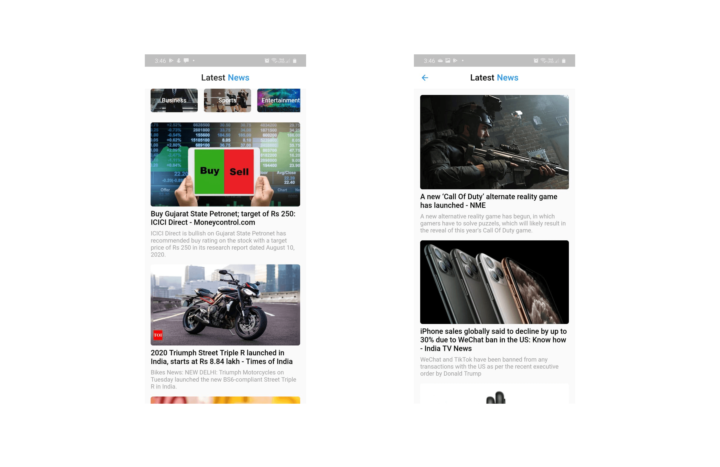 Flutter News App
